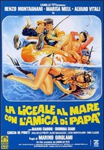 La liceale al mare con l’amica di papà